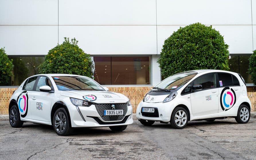Modelos de Free2Move.
