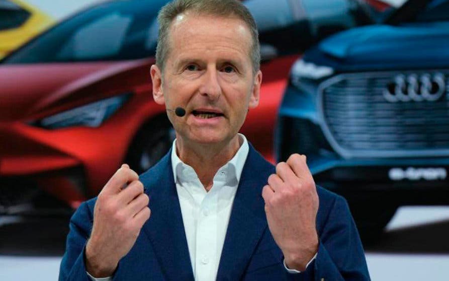 El CEO del Grupo Volkswagen, Herbert Diess