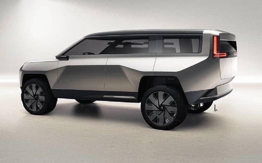 Volvo XC100 ilustrado por Kevin Goldwasser.