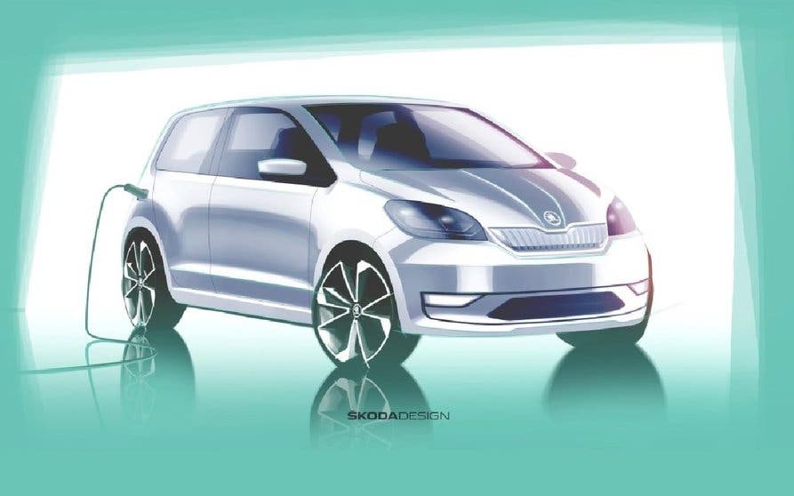 Primeras pistas del sucesor del Skoda Citigo iV, un pequeño coche eléctrico que dará que hablar.