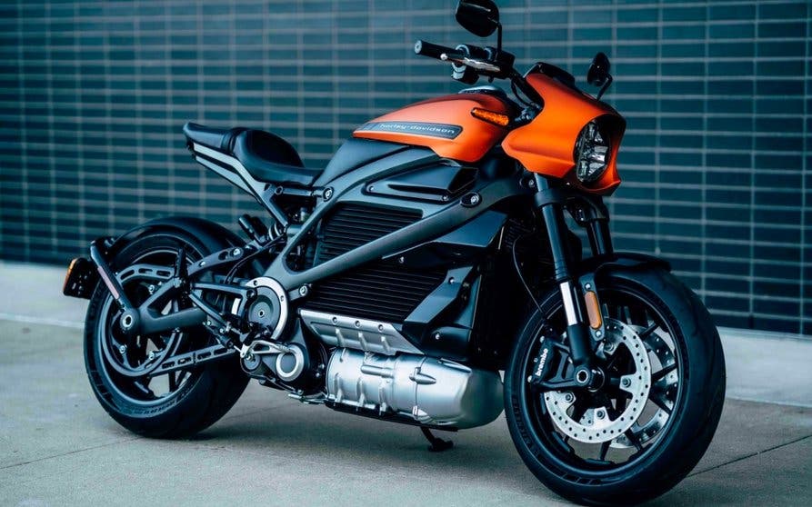 Harley-Davidson LiveWire eléctrica.