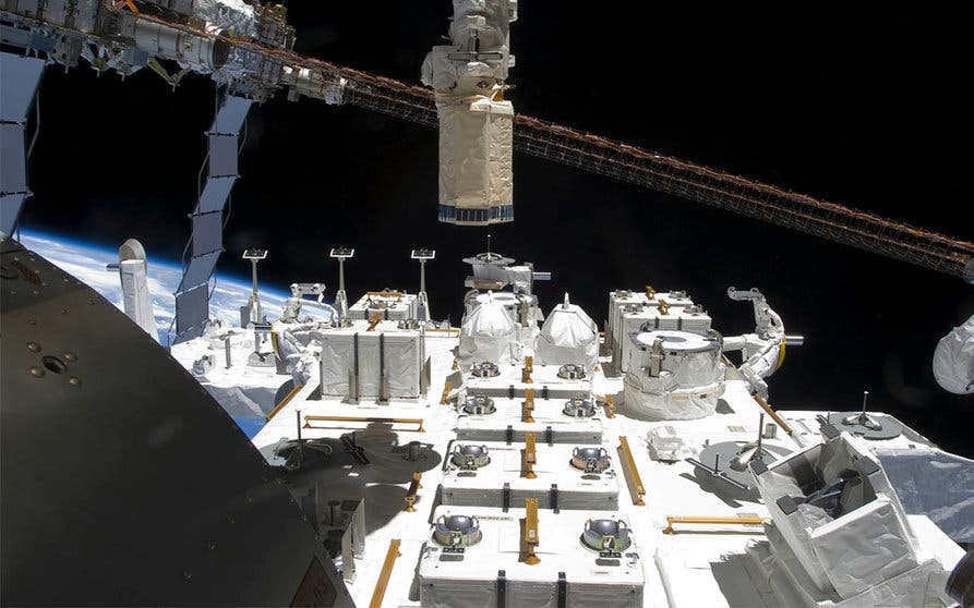 Módulo de investigación japonés Kibo Estacion espacial internacional