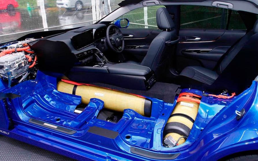Toyota mirai hidrogeno modular