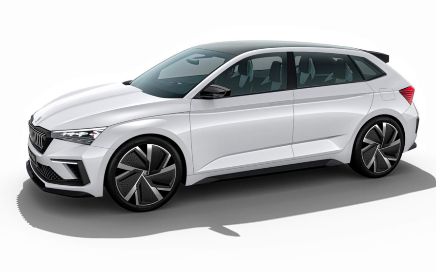 Modelo conceptual que adelantaba al Skoda Scala.