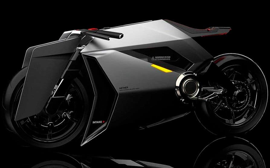 motocicleta electrica Aether Lin Yu Cheng