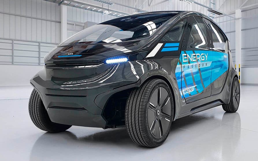 coche eléctrico solar autónomo Teijin Applied Electric Vehicles