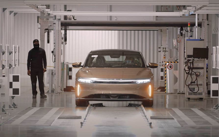 fabricacion lucid air lucid motors