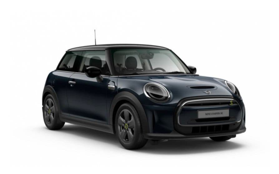 Este es el MINI Cooper SE ofertado.