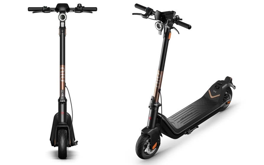 NIU presenta sus patinetes eléctricos.