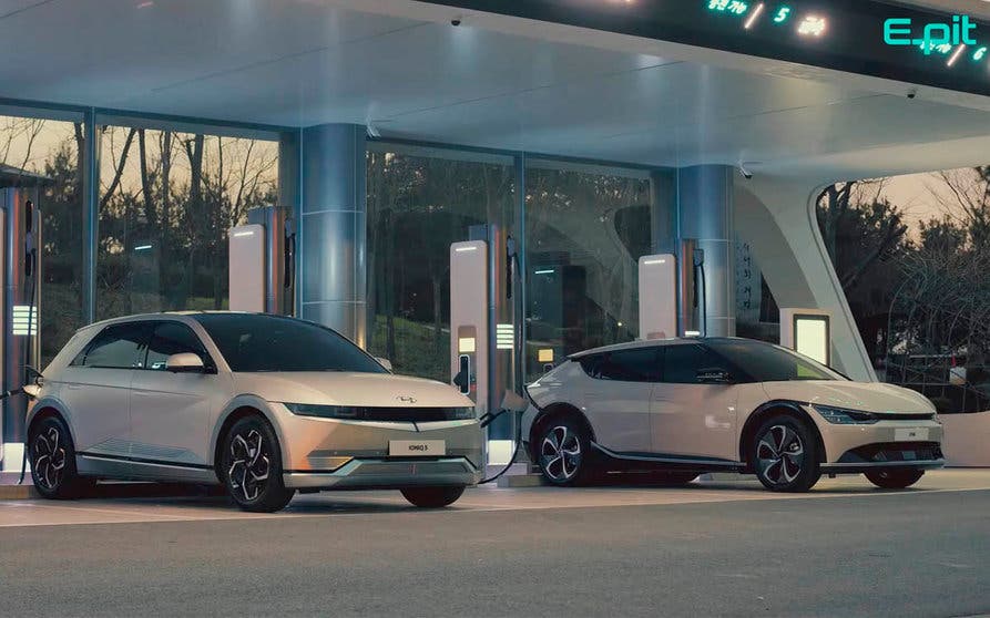 Ioniq 5 Kia EV6 estacion e-pit