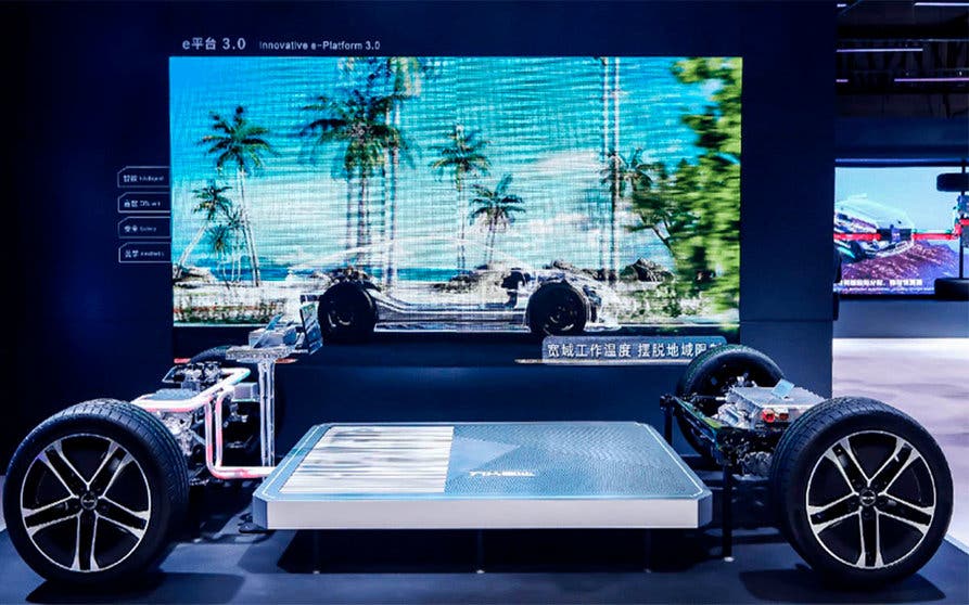Plataforma eléctrica BYD e-platform 3.0