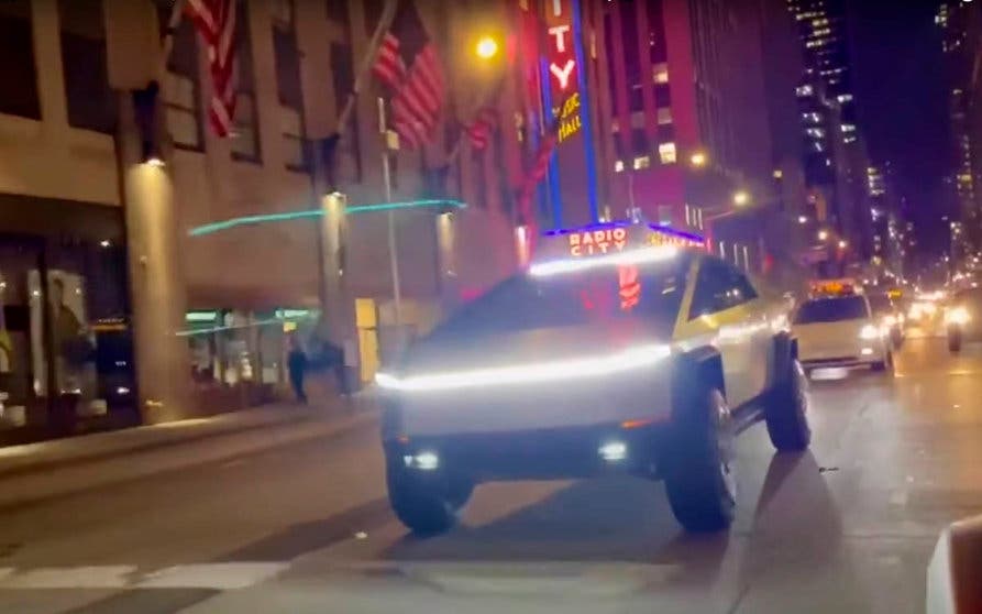 Tesla Cybertruck Elon Musk Nueva York
