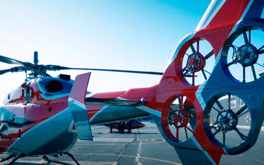 rotor de cola electrico Bell 429