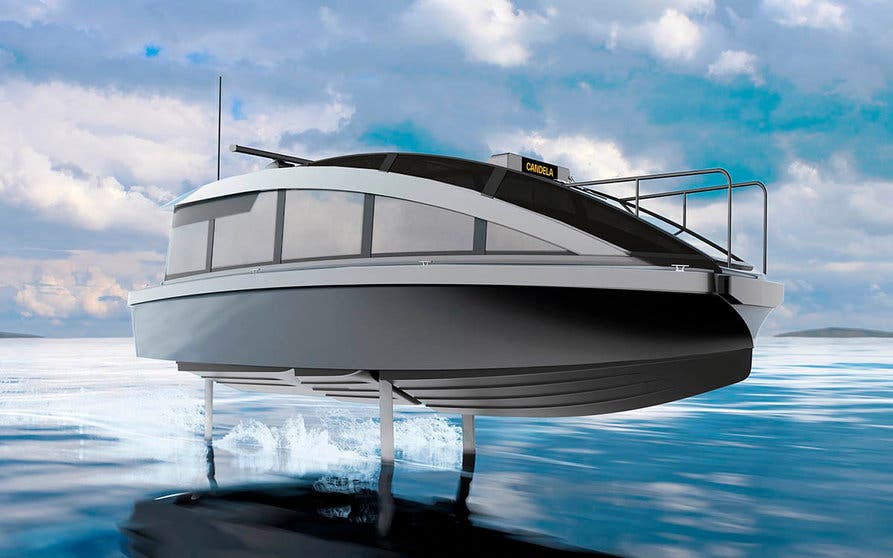 Candela P-12 barco electrico taxi hidroala