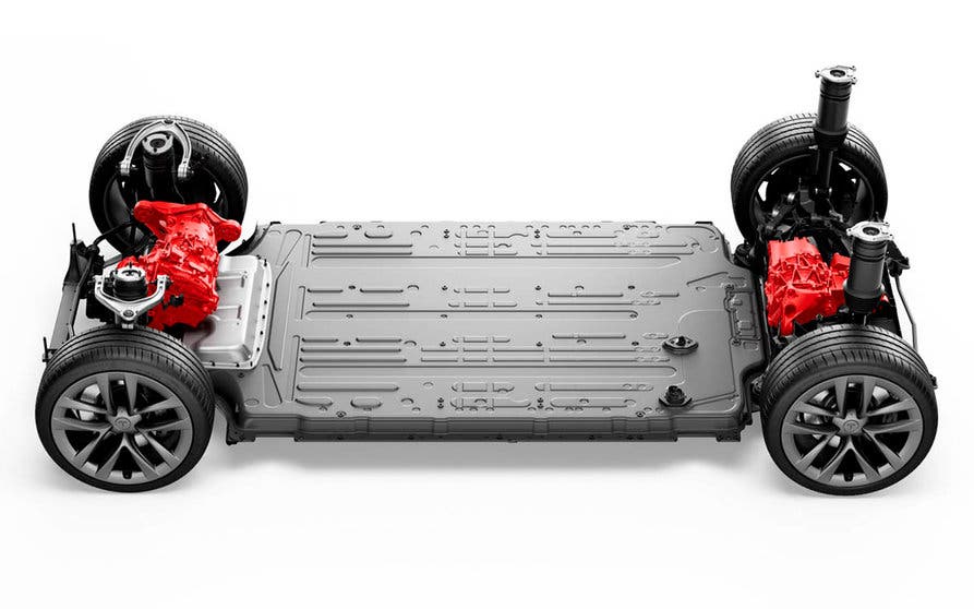 Motores tesla model s plaid