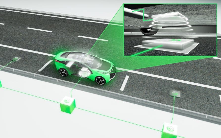 Tesvolt quiere cargar coches sin cables a 44 kW de potencia.