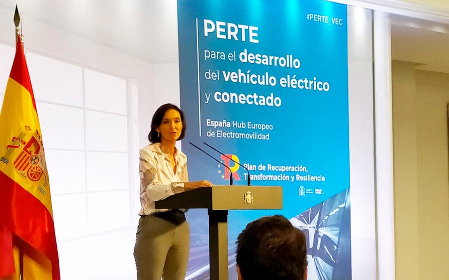 La ministra de Industria, Comercio y Turismo, Reyes Maroto.