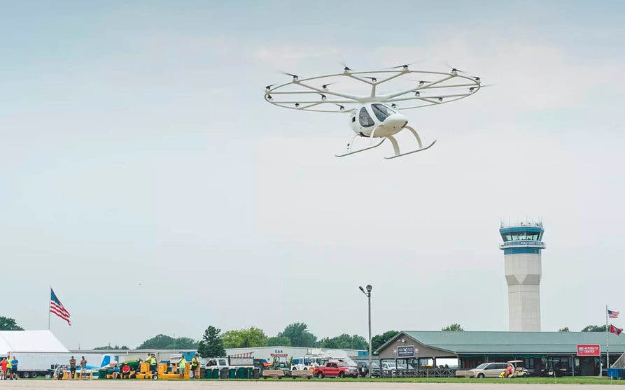 Volocopter evtol acionelectrico vuelo tripulado estados unidos