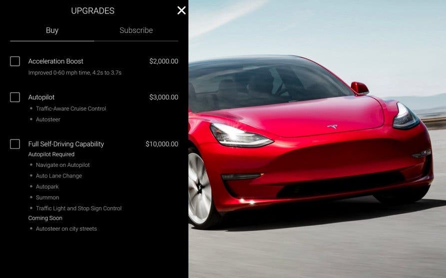 Tesla Model 3.