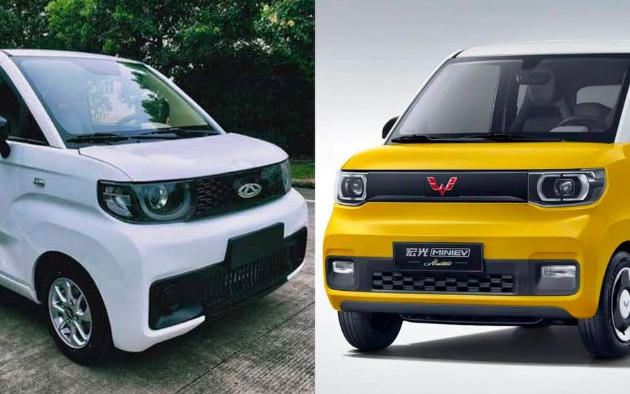 Así es la copia del Wuling Hong Wang.