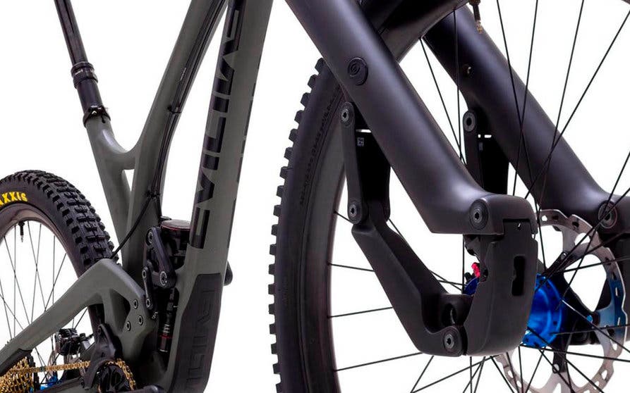 Patente horquilla articulada bicicletas electricas Specialized