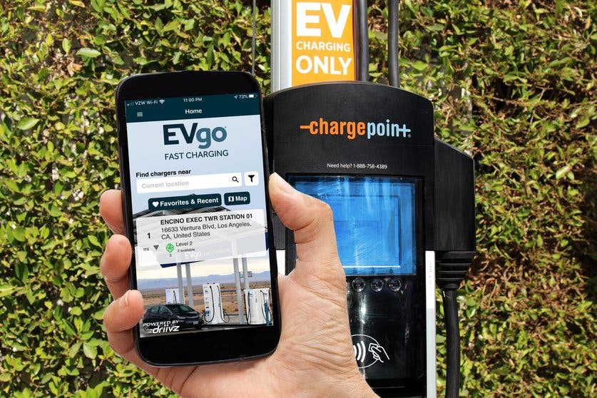 Estacion de recarga ChargePoint