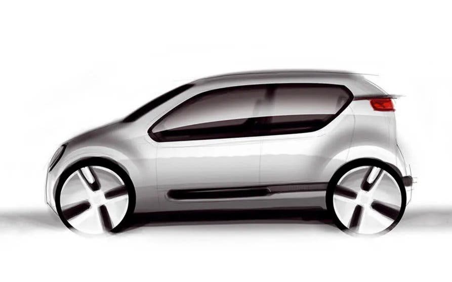 Boceto del futuro Volkswagen ID.1