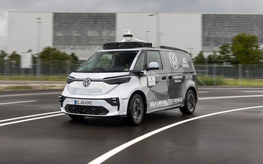 La furgoneta eléctrica y autónoma de Volkswagen ya rueda por sí sola.