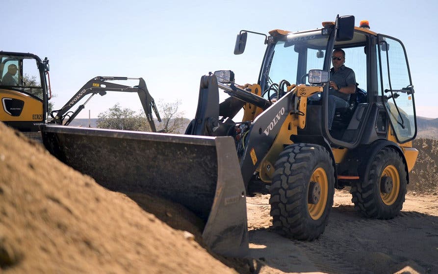 Volvo CE muestra el potencial de su maquinaria de trabajo eléctrica