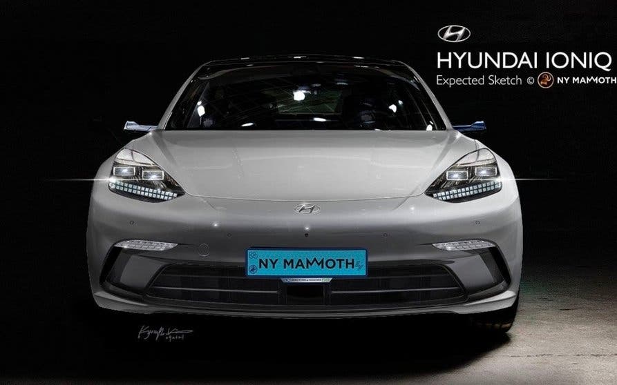 Ioniq 6 (render digital).
