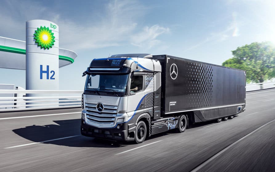 Acuerdo Daimler Truck AG BP camiones hidrogeno