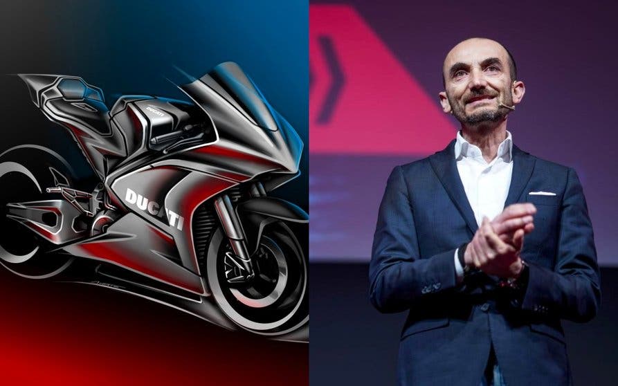 Claudio Domenicali habla sobre las motos eléctricas de Ducati.