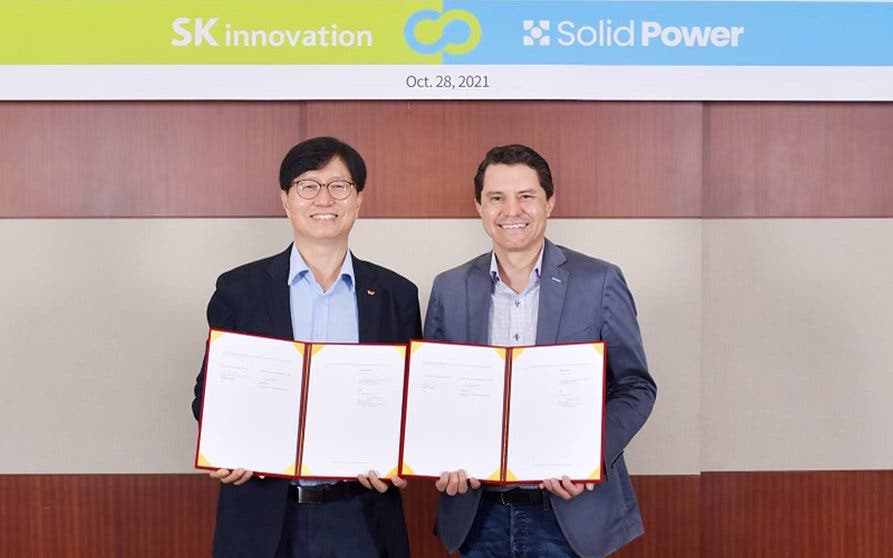 SK Innovation y Solid Power firman una asociación para desarrollar y fabricar baterías de estado sólido para coches eléctricos