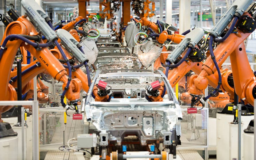 Volkswagen Passat produktion: Weld inspection