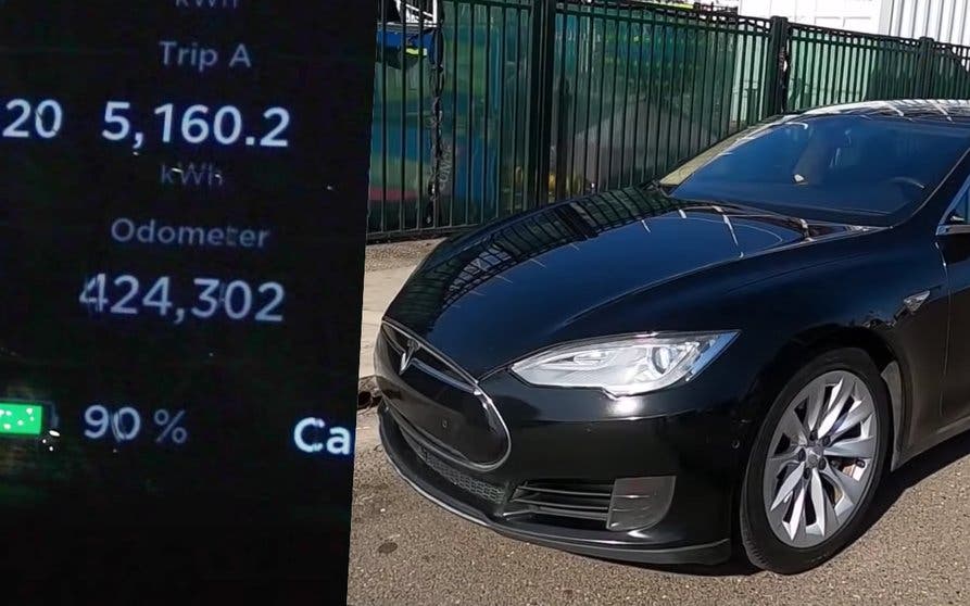 Tesla Model S de casi 700.000 kilómetros