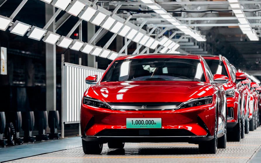 BYD Han EV.