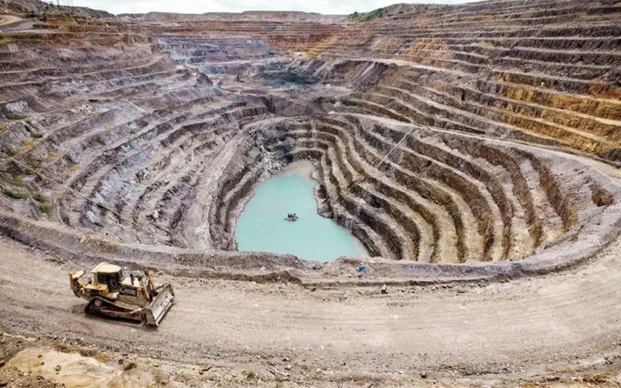 PORTADA - Aspecto que inicialmente iba a mostrar la mina de litio de Cáceres (1)