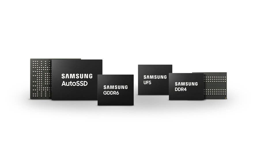 Samsung ha comenzado a fabricar su nueva generación de elementos electrónicos para coches eléctricos y autónomos