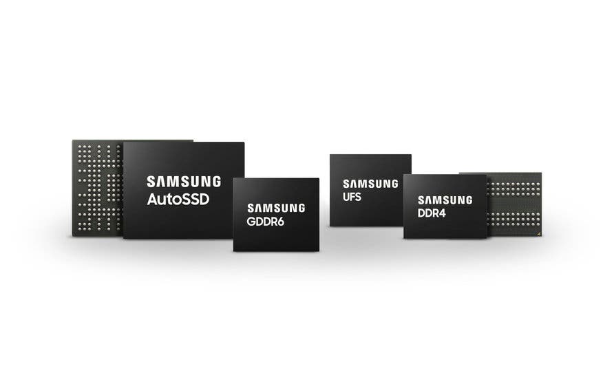 Samsung ha comenzado a fabricar su nueva generación de elementos electrónicos para coches eléctricos y autónomos