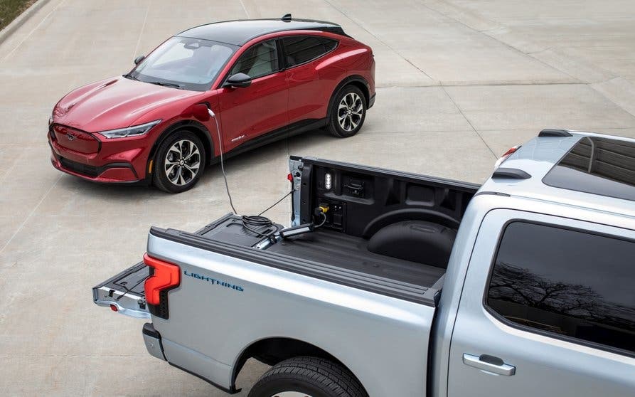 recarga V2V Ford F-150 Lightning