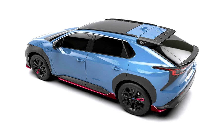 STI decora de forma mucho más deportiva al eléctrico Solterra