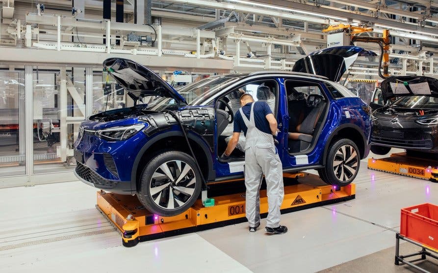 Línea produccion Volkswagen ID.4
