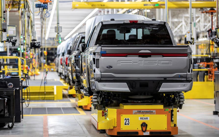 Planta de Ford en Dearborn, Michigan.