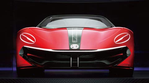 El MG Cyberster Concept llegará a comercializarse en 2024