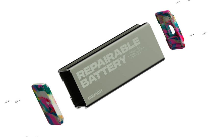 bateria reparable gouach bicicletas electricas