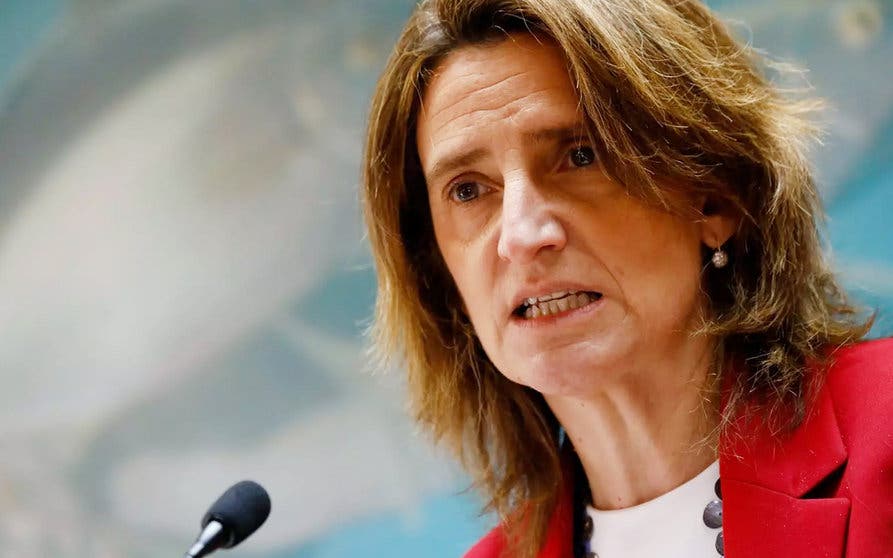 La vicepresidenta tercera y ministra para la Transición Ecológica y el Reto Demográfico (MITECO), Teresa Ribera.