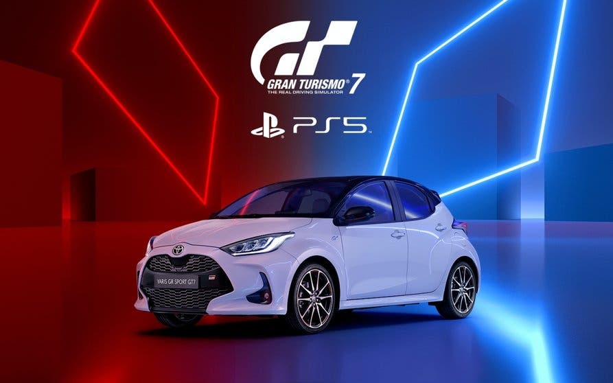 El Yaris GR Sport GT7 Edition incluye una PS5 de regalo.