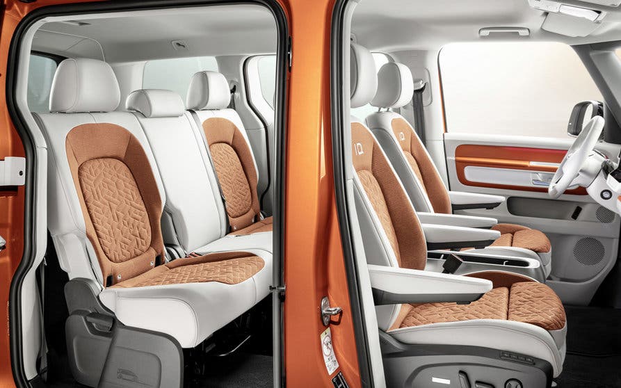 Volkswagen muestra ciertos detalles del interior del ID.Buzz a horas de su debut