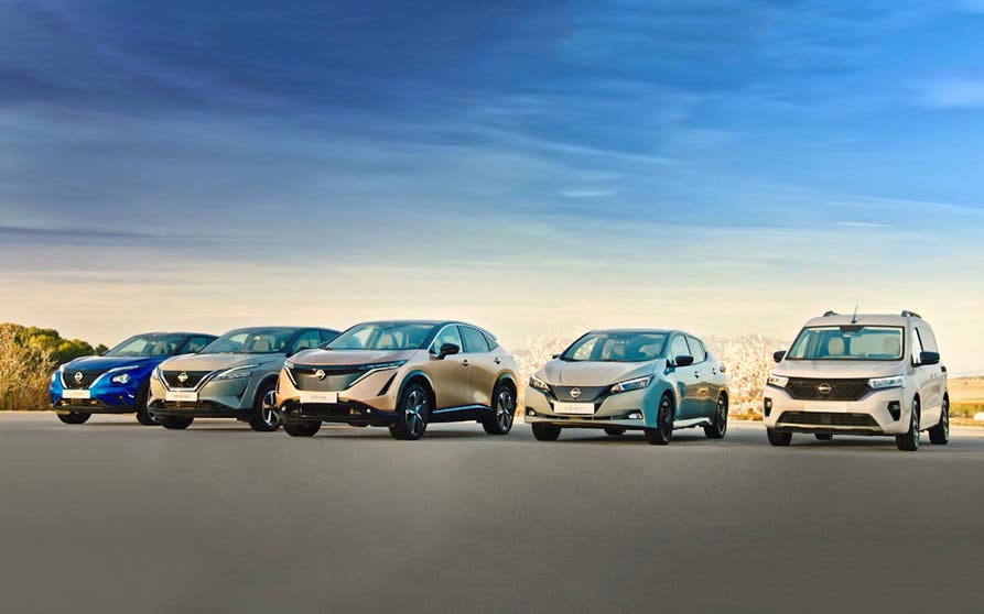 Nissan lanzará en los próximos meses un total de 6 modelos electrificados.