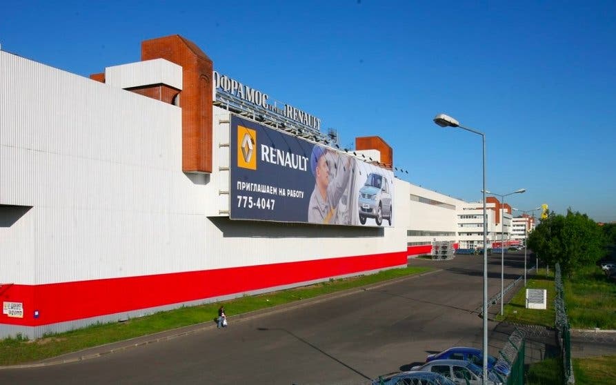 Fábrica de Renault en Moscú.